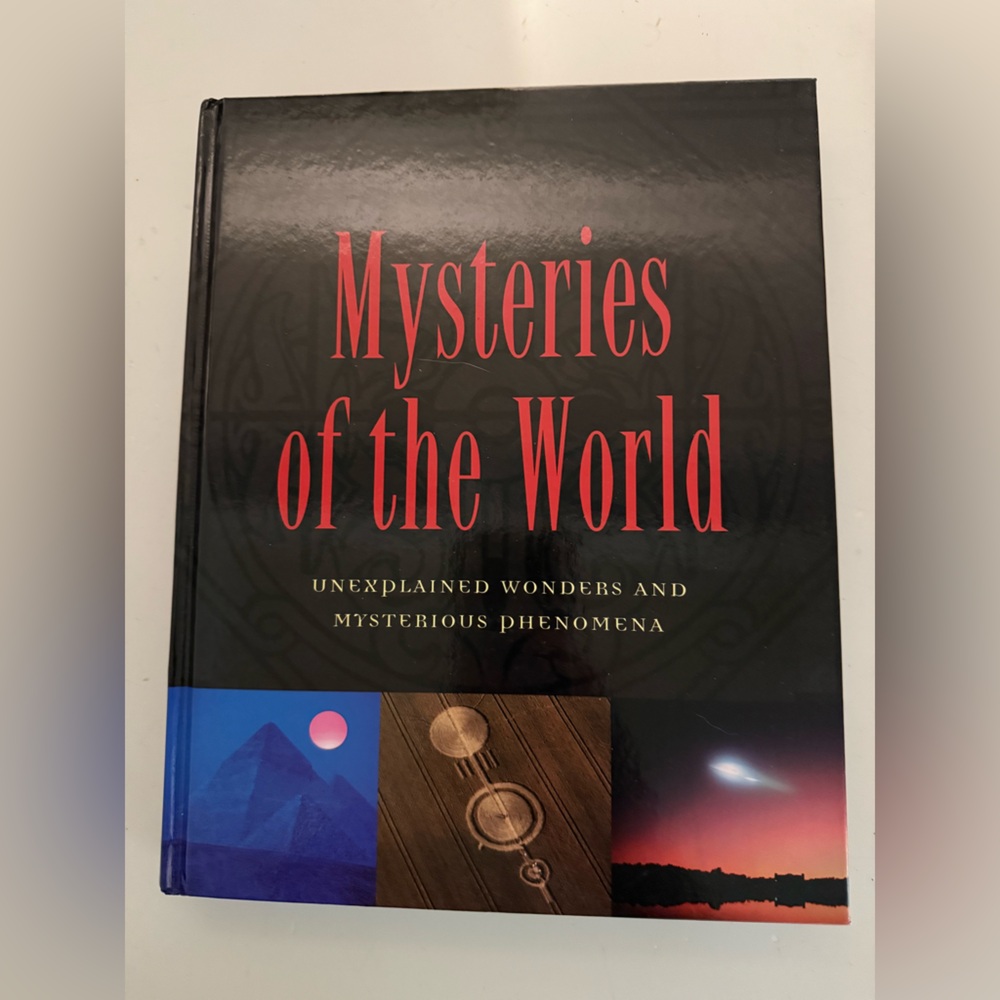 Mysteries of the World Hardcover Book